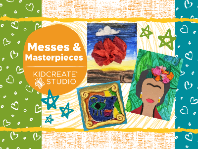 Messes & Masterpieces Art Camp (6-11y)